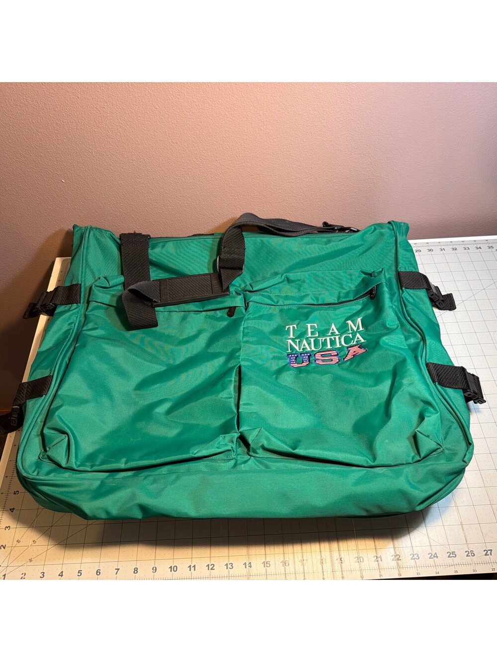 Team Nautica USA Vintage Garment Bag, RARE!